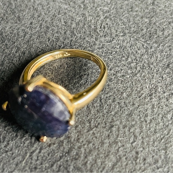 Faceted Gemstones Sterling Silver Rings - Picture 13 of 17